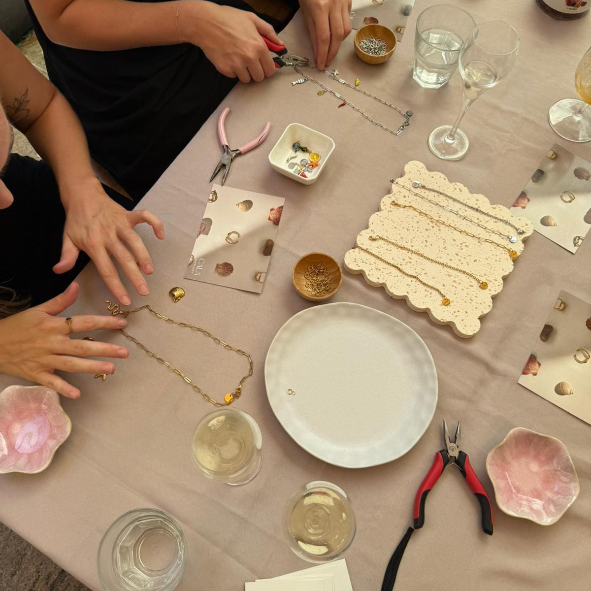 Cala Jewellery Workshop: Aperitivo & Jewellery at Ciao Bella!