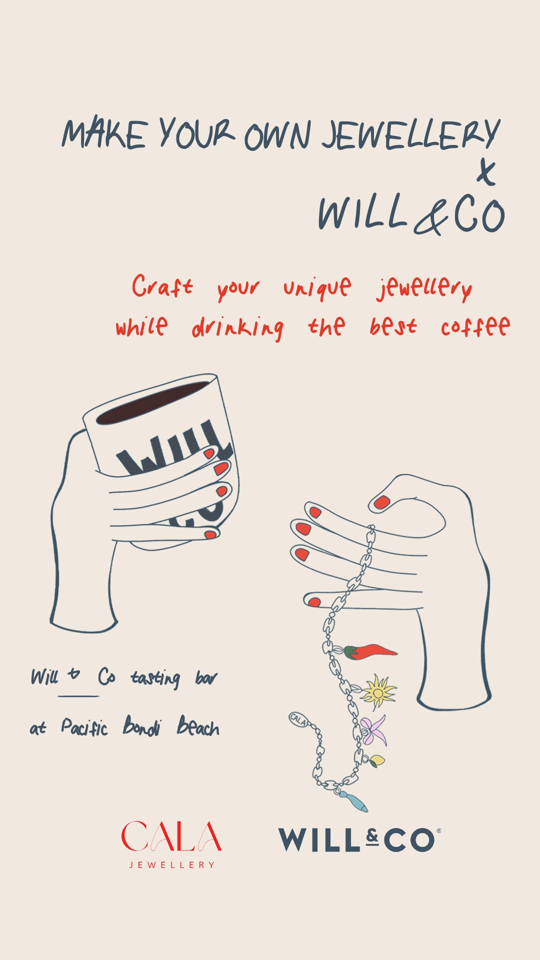 Cala Jewellery Workshop: Create your own jewellery at Will & Co!