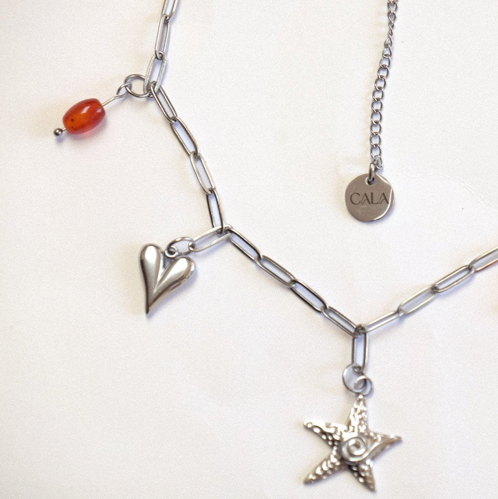 Make your own charm necklace