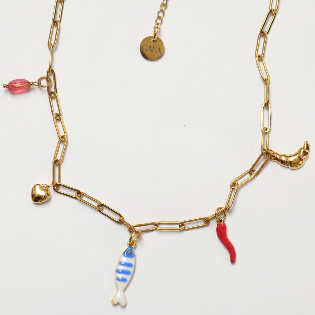 Make your own charm necklace