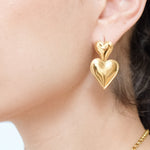 Load image into Gallery viewer, Corazon Earrings
