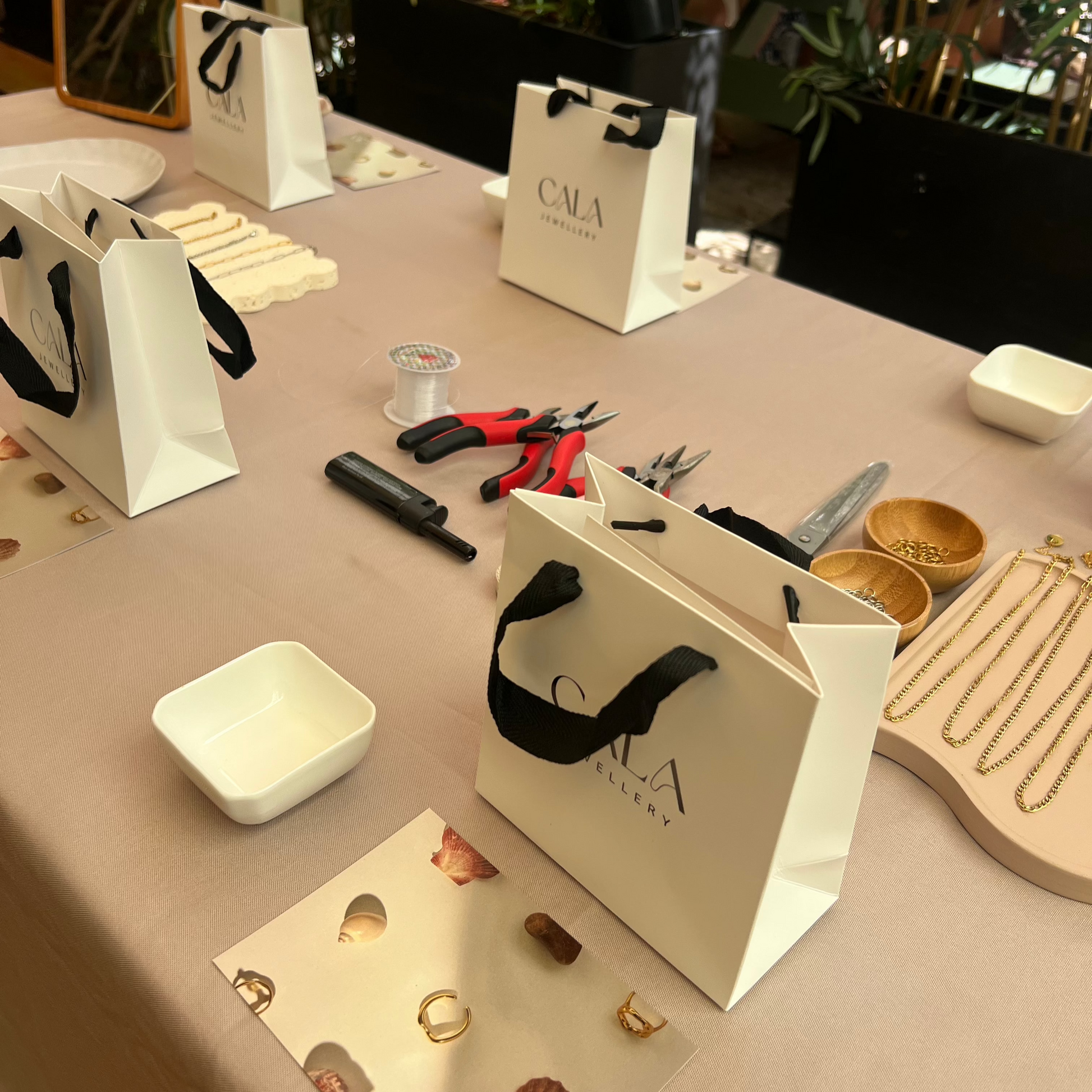 Cala Jewellery Workshop: Aperitivo & Jewellery at Ciao Bella!